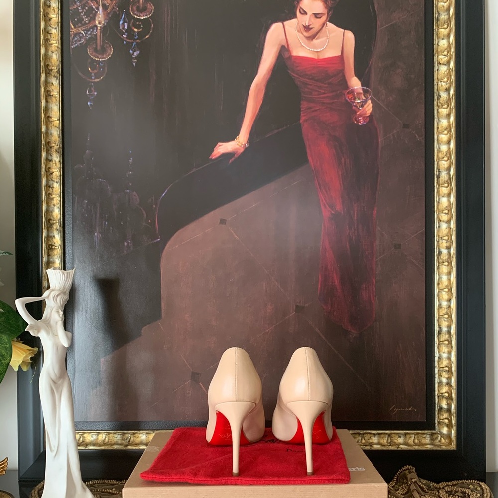 Christian Louboutin Shoes Pumps Heels  Authentic - Picture 7 of 8